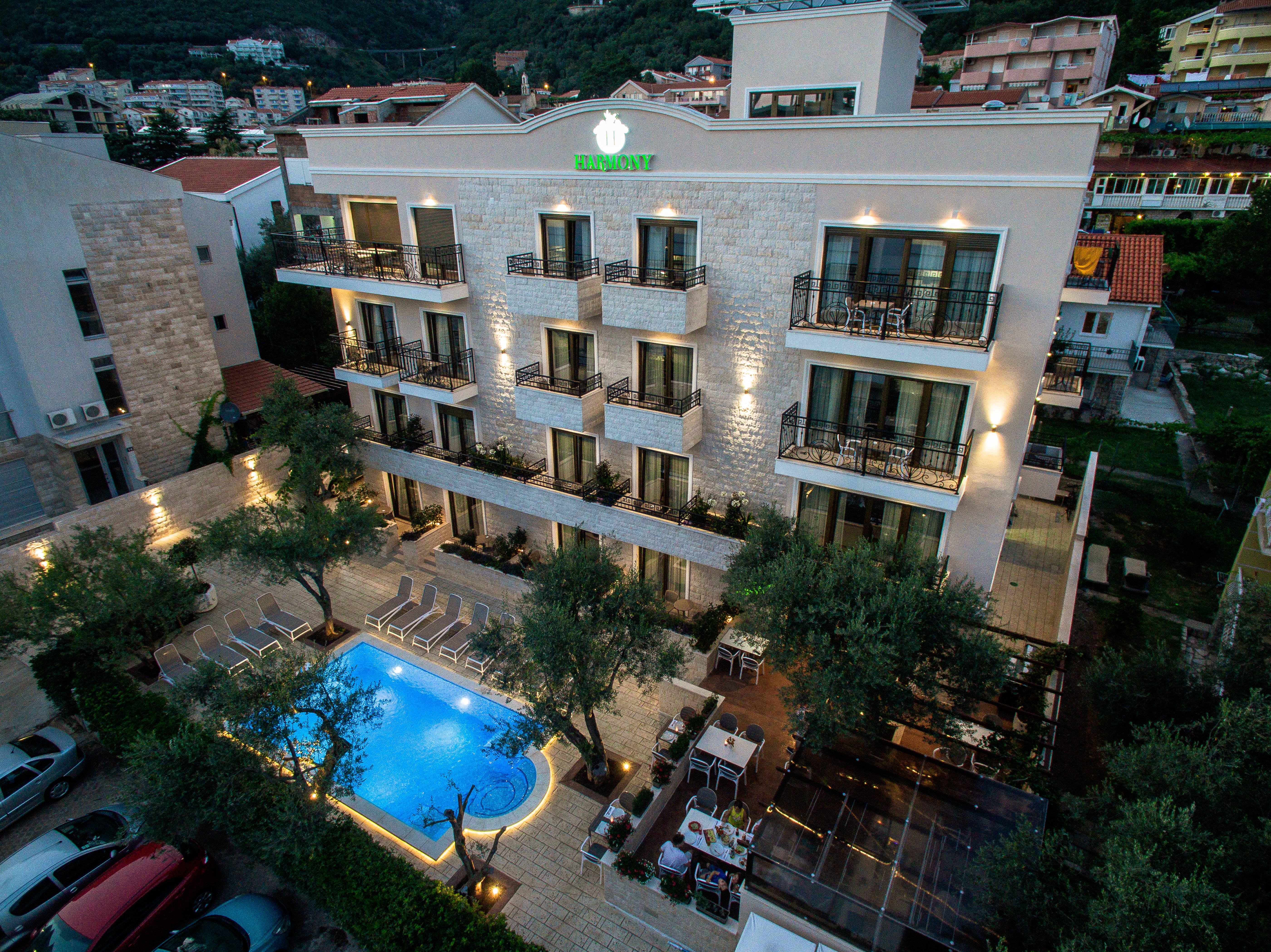 Hotel Harmony By Aycon Petrovac Dış mekan fotoğraf
