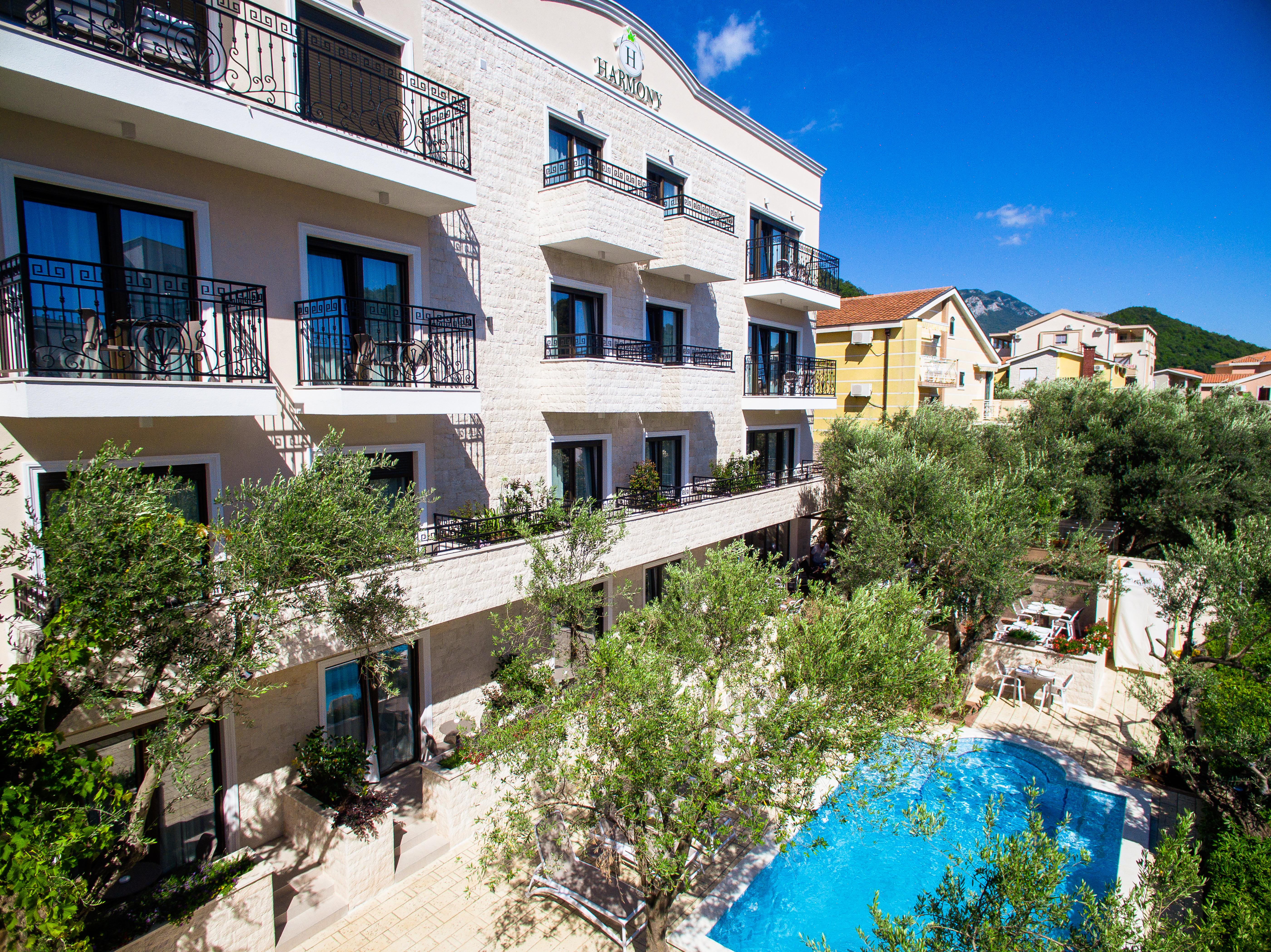 Hotel Harmony By Aycon Petrovac Dış mekan fotoğraf